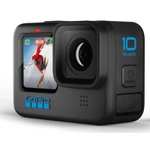 GoPro Hero 10 Black, 5.3K60, 23 MP, SuperFoto, HDR, HyperSmooth 4.0, Sumergible 10m - Cámara Deportiva [ 216€ Nuevo Usuario y 208€ con N26]