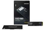 SSD M.2 NVMe Samsung 980 - 1 TB, TLC 3D, 3500-3000 MB/s