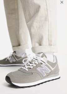 New Balance 574 gris y blanco - tallas 36 a 45.5