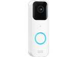 Videotimbre - Amazon Blink Video Doorbell, Inalámbrico, HD, Alexa integrada, Visión nocturna, Audio bidireccional, Blanco / Negro