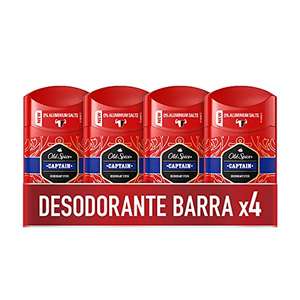 Old Spice Captain Desodorante para Hombres 4x50ml(total 200ml)
