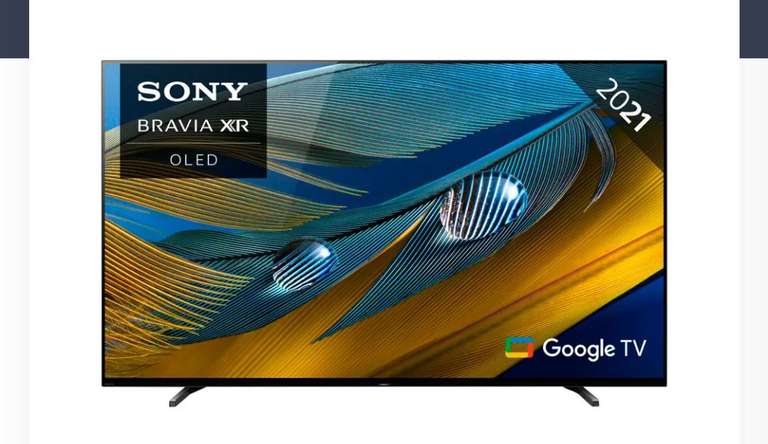 SONY XR-55A80J Televisor Smart TV 55" OLED UHD 4K HDR también en Electroprecio