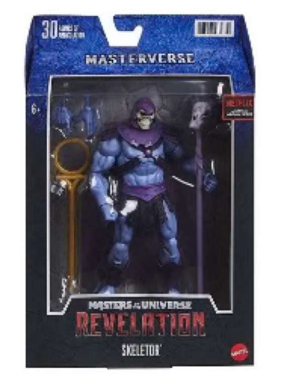 Figuras Masters del Universo Masterverse(Skeletor He-man beas)