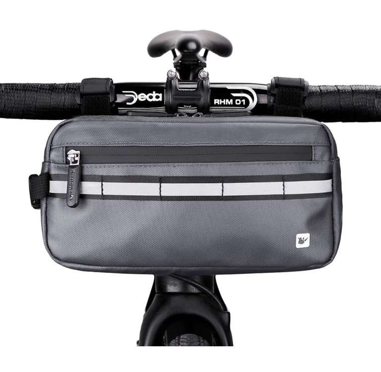 Asvert Bolsa Bici Manillar Ajustable de Bicicleta con Pantalla Transparente para Móvil o Tableta mapas y GPS