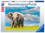 Ravensburger- Puzzle Elefante, 300 Piezas, Rompecabezas para Adultos
