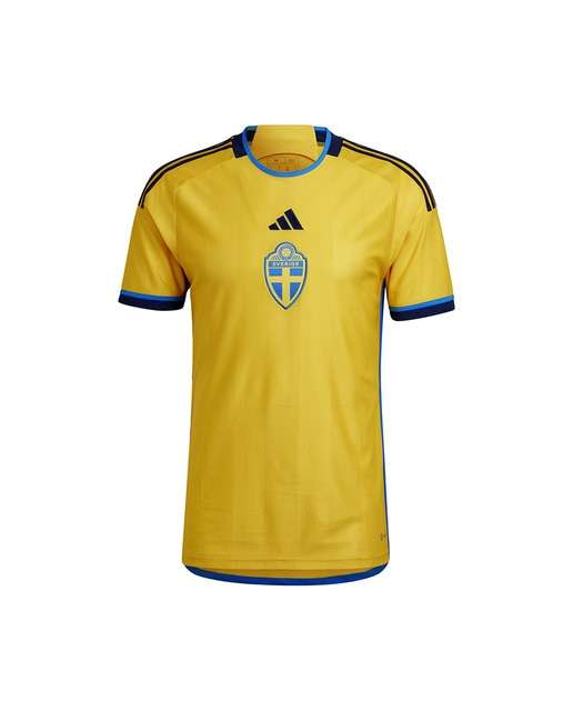 Camiseta De Hombre 1ª Equipación Selección De Suecia 2022-2023 Adidas