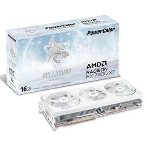 PowerColor AMD Radeon RX 7800 XT Hellhound Spectral White 16GB OC GDDR6