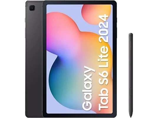 Samsung Galaxy Tab S6 Lite, Oxford Gray, 128GB, 4GB RAM, Wifi, 10.4" WUXGA+, Exynos 1280, Android + S Pen (Versión 2024) [Precio desde APP]