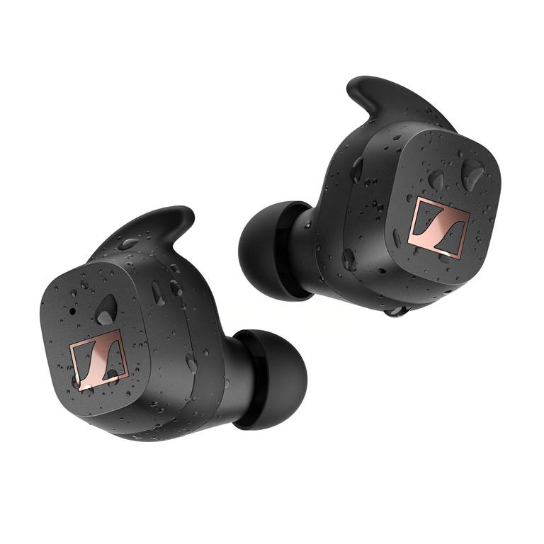 Auriculares Deportivos Sennheiser Sport True Wireless (IP54, Adaptable Acoustic, Autonomía 27h)