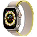 Apple Watch Ultra (GPS + Cellular, 49mm) Reloj Inteligente con Caja de Titanio