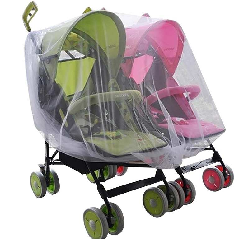 Imagen de Mosquitera para cochecito doble co