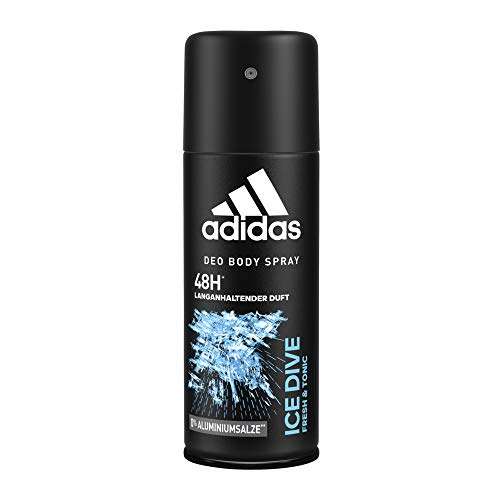 Adidas Ice Dive Desodorante para Hombre - 150 ml (compra recurrente)