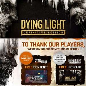 GRATIS :: Actualización a Dying Light Definitive Edition si posees la Platinum Edition