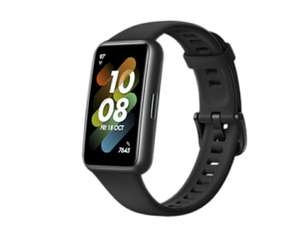 Smartwatch - Huawei Band 7, AMOLED, 16 mm, 96 modos de entrenamiento, Carbon Fibre Reinforced Polymer (CFRP), Bluetooth, Autonomía 14 días