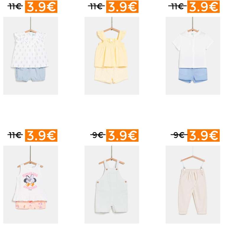 Conjuntos y ropa de bebé Carrefour desde 3,99€ [Enlaces en la descripción]