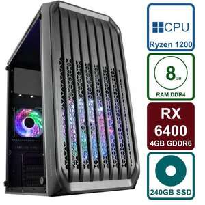 PC AMD RX 6400 / Ryzen 3 / 8GB RAM
