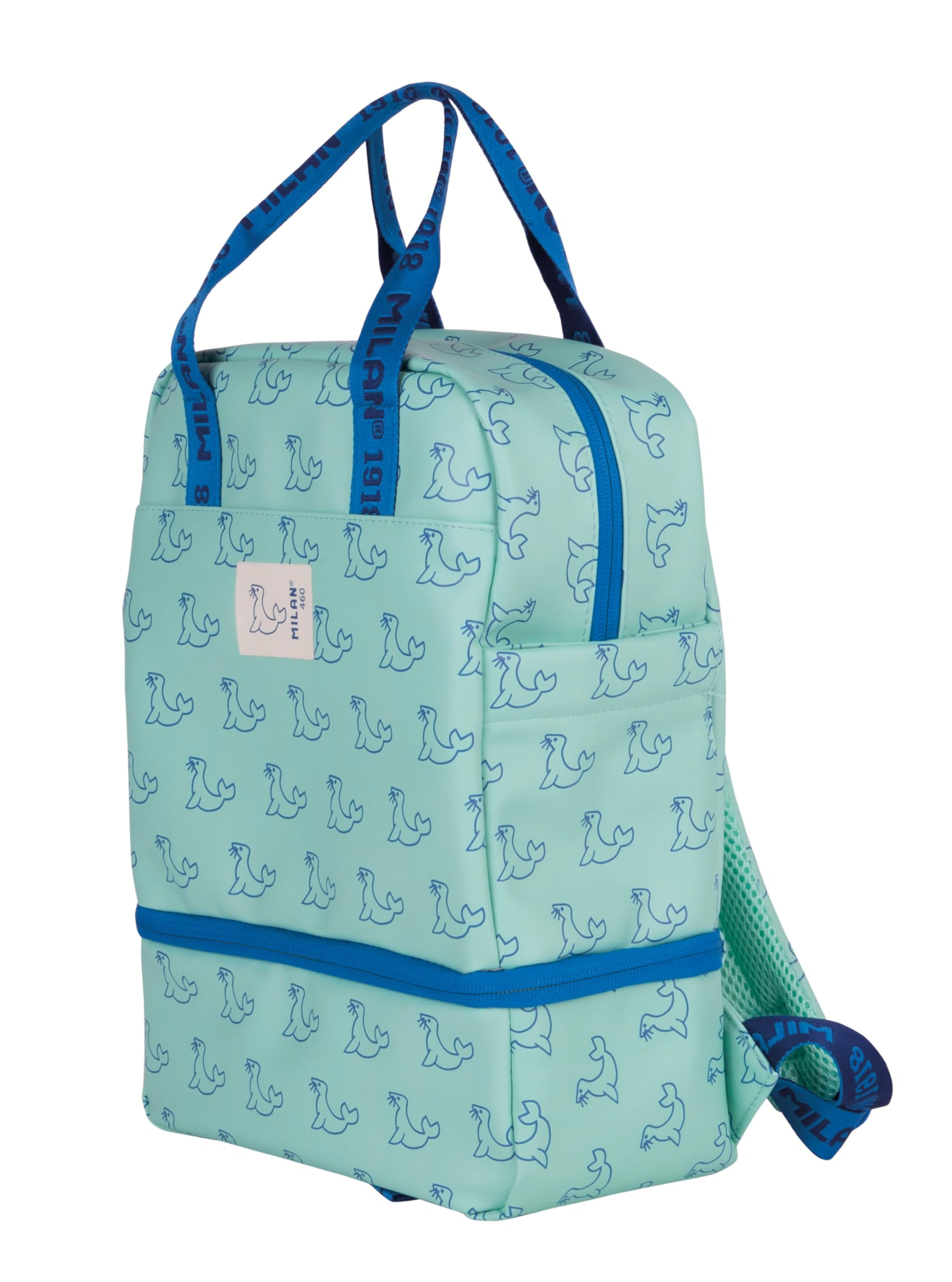 MILAN Mochila Escolar Infantil 460 Since 1918 (13.5 L, Verde)