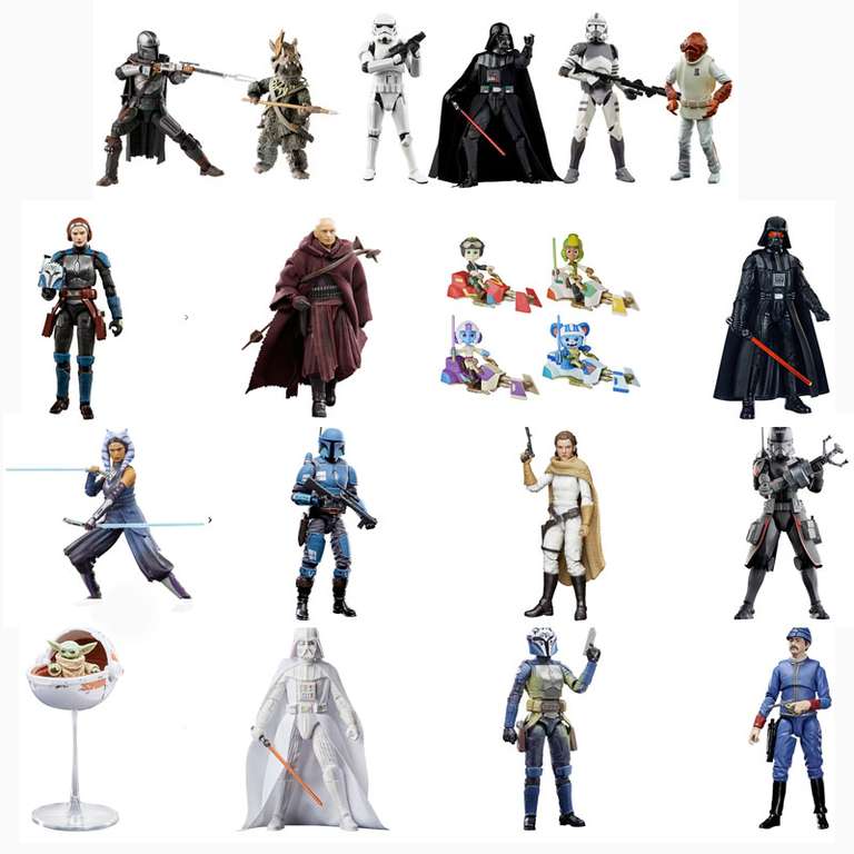 Recopilación de Figuras de Star Wars