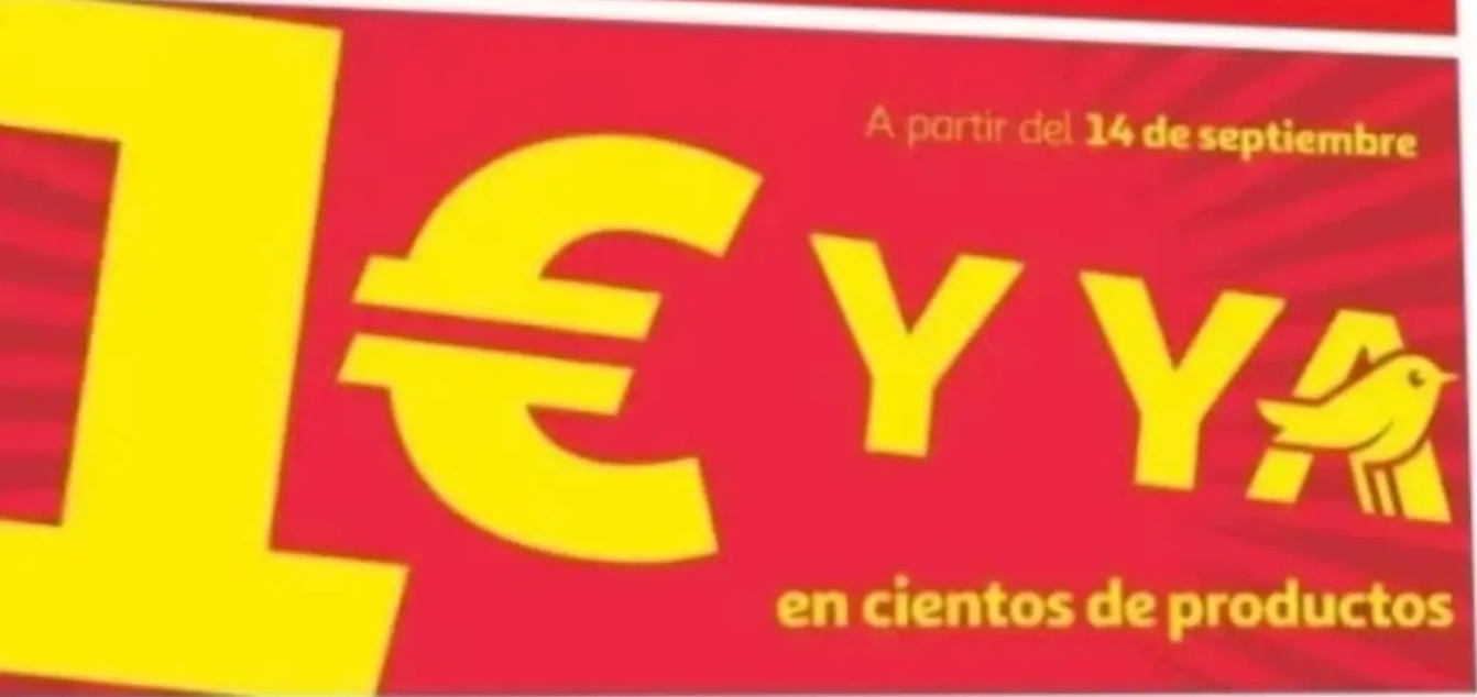 Productos a 1€ en Alcampo a partir del 14/09