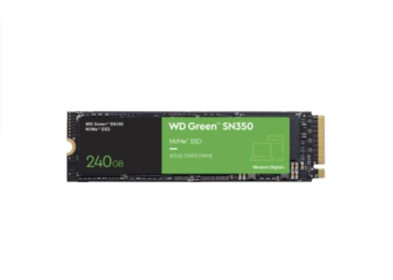 WESTERN DIGITAL GREEN SN350 M.2 240 GB PCI EXPRESS 3.0 NVME - DISCO DURO