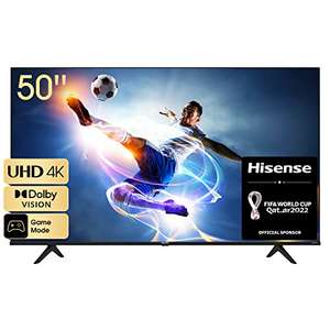 Hisense 50A6EG 50" 2022 Series - Smart TV 4K UHD con Dolby Vision HDR, DTS Virtual X, Freeview Play, Alexa Built-in, Bluetooth (2022)