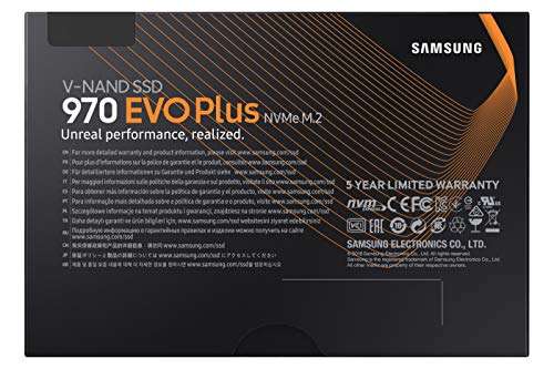 Samsung 970 EVO Plus 1 TB PCIe NVMe M.2