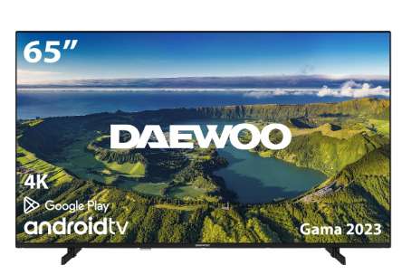 TV 165,1 cm (65") Daewoo 65DM72UA, 4K UHD, Smart TV // 55" por 269€