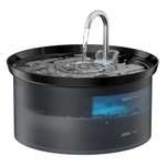 Fuente de Agua para Gatos Mascotas con Bomba Bebedero Gatos Filtro de Carbono Activado