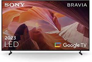 Sony TV LED 215 cm (85") Sony BRAVIA KD-85X80L, UHD 4K HDR, Smart TV, Google TV