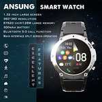 Reloj Inteligente Hombre ANSUNG, Smartwatch con función de Llamadas