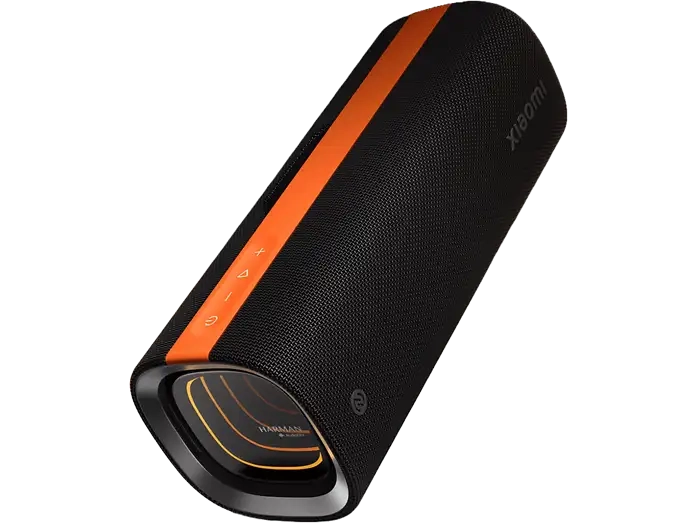 Altavoz bluetooth - Xiaomi Sound Party, 50W, 26h Autonomía, Iluminación 3D, Modo TWS, Negro/Naranja