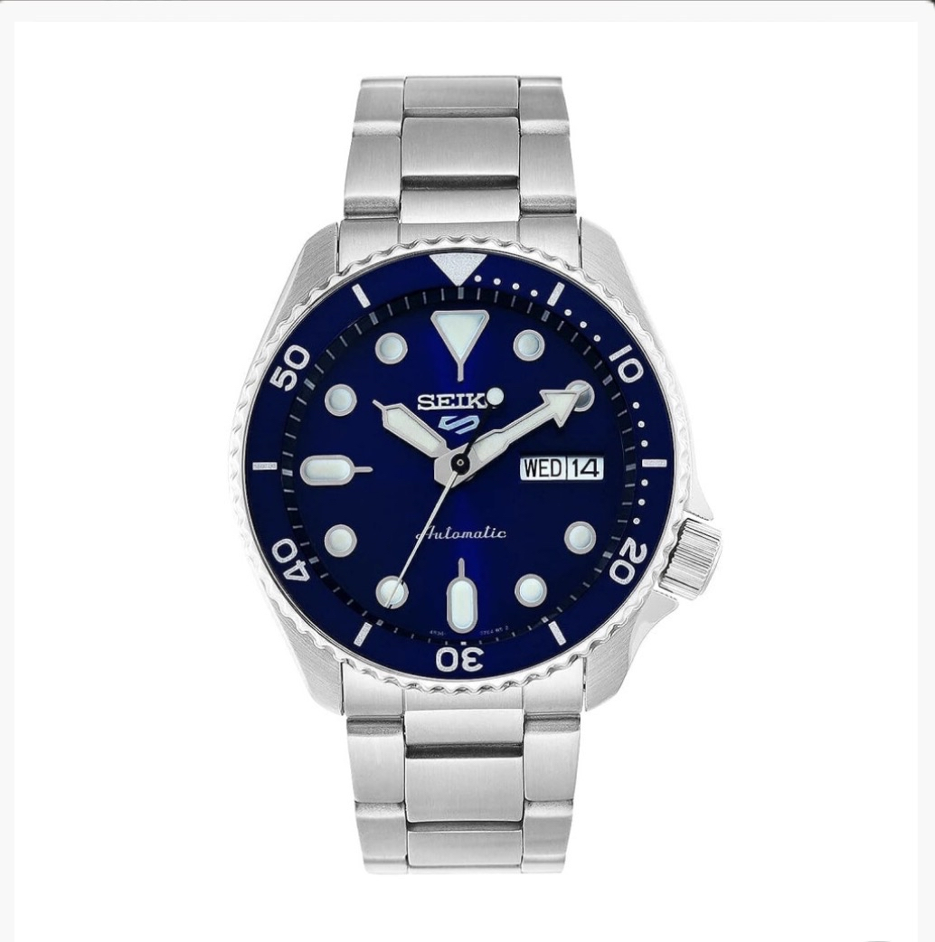 Seiko 5 Sports SRPD51 Automático Azul por 232€ — PVP 330€ (-30%) Envio gratuito