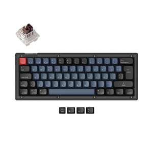 Teclado Keychron V4 ISO-ES RGB Hot-Swappable Switch K Pro BROWN o RED