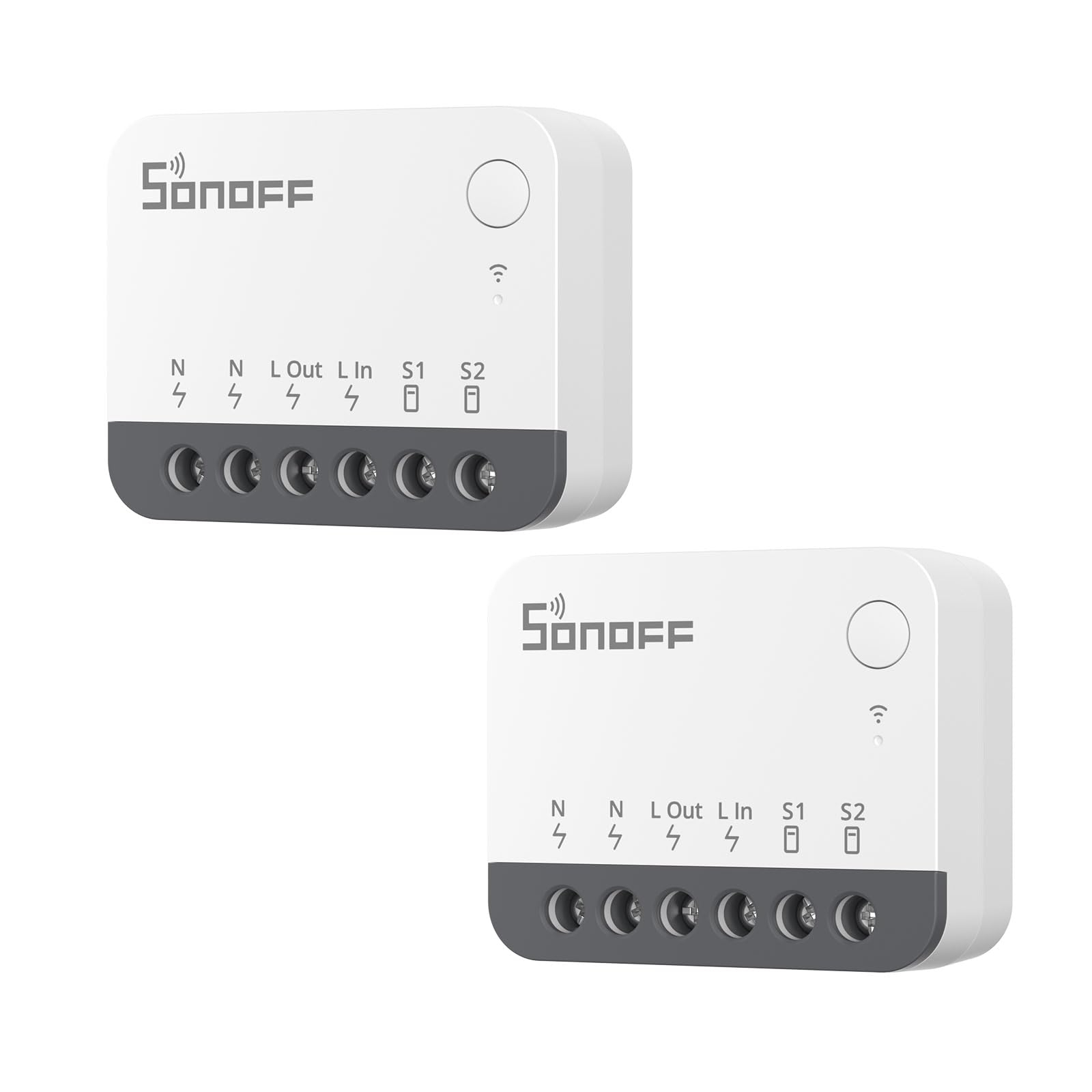 SONOFF ZBMINIR2 Interruptor Zigbee, 2 Pack, Sin Neutro