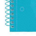 Oxford, Cuaderno A4, cuadrícula 5x5, tapa extradura, microperforado, libreta Europeanbook 1 touch, color azul