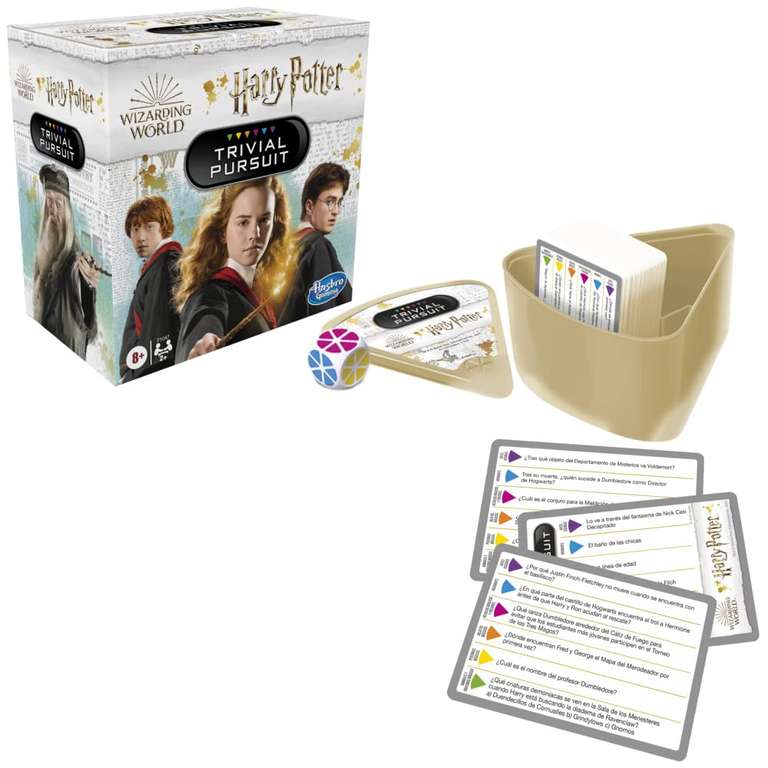 Hasbro Gaming Trivial Pursuit: Edición Harry Potter Wizarding World - Edad: 8+. Aplicar cupón más en descripción.