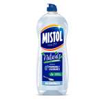 MISTOL - Naturals Bicarbonato | Lavavajillas a Mano Hipoalergénico | Fórmula sin Perfumes ni Colorantes | 650 ml