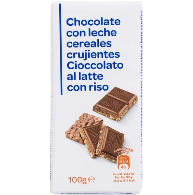 2 tabletas chocolate con cereales | 2a 70% [ 0,42€ TABLETA ]