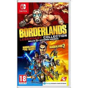 Borderlands Legendary Collection Nintendo Switch (código descarga) (13,22€ / 19€ físico en FNAC)