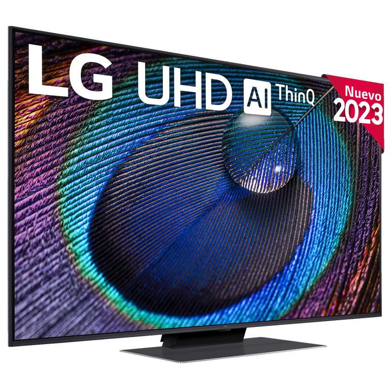 TV LED 50" - LG 50UR91006LA, UHD 4K, Inteligente 5 4K Gen6, Smart TV, DVB-T2 (H.265), Azul Ceniza