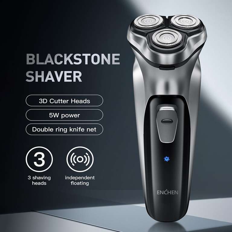 máquina de afeitar eléctrica Enchen Blackstone
