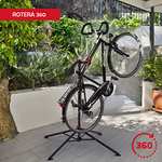 Ultrasport Caballete para Trabajos reparación Bicicleta, Llave Bloqueo rápido, Bandeja magnética Herramientas, máx. 30 kg