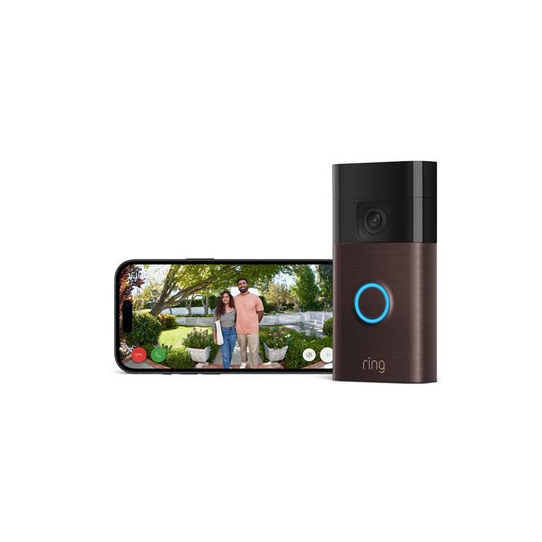 Ring videotimbre con batería (Battery Video Doorbell) (2024), con vídeo HD de cuerpo entero,