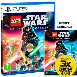 LEGO STAR WARS LA SAGA SKY WALKER PARA PLAY 5 CON EL TRIPLE DE PUNTOS GAME
