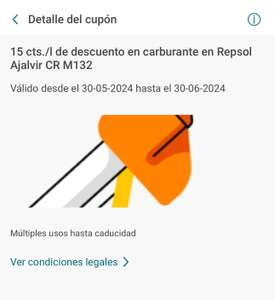 Waylet (-15 cent/L) en Repsol Ajalvir CR M-132 (Madrid)