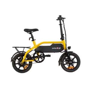 BK-14 eBike Bicicleta Eléctrica rueda 14″ | Motor 250w | 36v | Batería Litio 36V / 5.2 Ah swiss+go