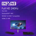 Sony INZONE M3 Monitor gaming de 27 pulgadas: Modelo FHD 240Hz 1ms HDMI 2.1 VRR 2022