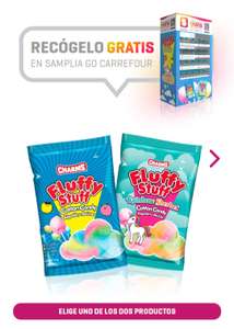 GRATIS Algodón de azúcar Fluffy Stuff Charms ¡y te devuelven 1 €! - Samplia con Carrefour (MAD y BCN, ver detalles)