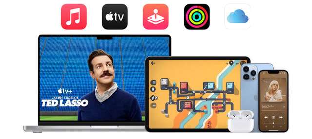 Cargador iPhone y iPad y 3 meses gratis en plataformas Apple (Apple TV, Apple Music, Apple Fitness y iCloud)