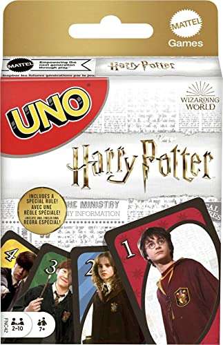 Mattel Games UNO Harry Potter, juego de cartas (FNC42)